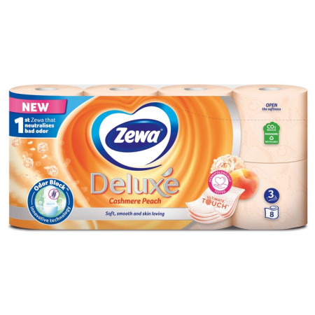 Zewa Deluxe hirtie igienica Cashmere Peach 3 str. N8