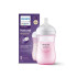Avent Biberon Natural Response din plastic tetina din silicon 260ml Pink 1m+ (SCY903/11)