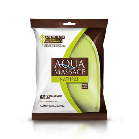 Aqua Massage Burete-manusa din celuloza si fibra p/u masaj tonificant Corpo Premium  (959)
