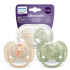 Avent Ultra Soft Suzeta din silicon Boy 0-6m 2 buc (SCF091/07) new
