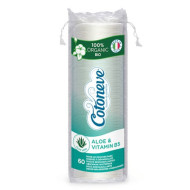 Cotoneve Discuri din bumbac Aloe Vera & Vitamin B5 N60 (D1CV-2071)