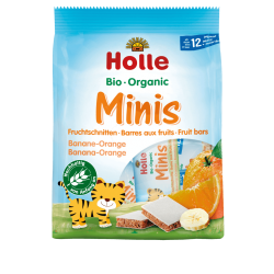 Holle batonas de portocale si banane (12 luni+) 100g (8x12.5g)