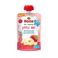 Holle Bio Organic piure Blue Bird de mere, pere, afine si ovaz (6 luni+) 100g