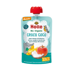 Holle Bio Organic piure Croco Coco de mere, mango si cocos (8 luni+) 100g