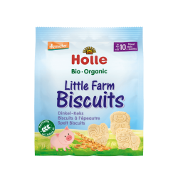 Holle Bio Organic biscuiti Little Farm din griu spelt (10 luni+) 100g