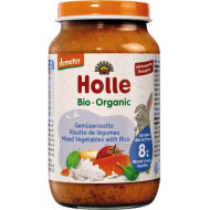 Holle piure de orez cu amestec de legume (8 luni+) Bio Organic 220g new