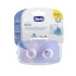 CHICCO suzeta MICRO silicon Roz 0-2M 2buc 75121110000 *out*