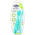 CHICCO lingurita cu virful din silicon Albastra 6 luni+ 2Buc 68282100/68282