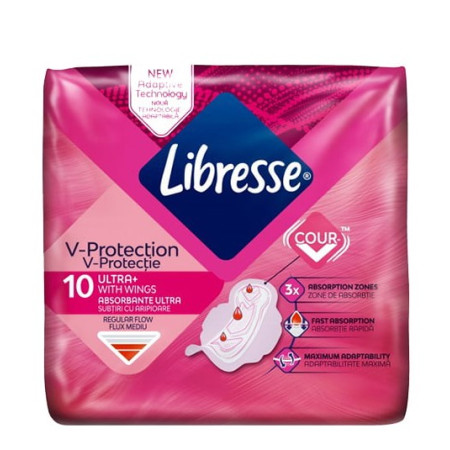 Libresse absorbante critice Freshness & Protection Ultra N10   (4 pic.)