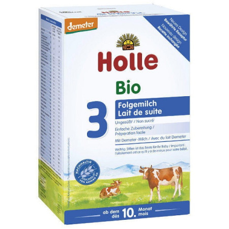 Holle Organic Formula de lapte 3 (10m+) 600g