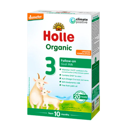 Holle Organic Formula de lapte de capra 3 (10m+) 400g