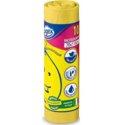 Logex saci de gunoi Yellow 70X110cm 120L N10