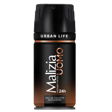 Malizia Uomo Deodorant Spray p/u barbati Urban Life 24h 150ml