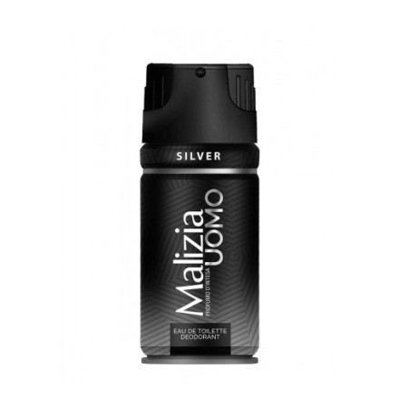 Malizia Uomo Deodorant Spray p/u barbati Silver 150ml