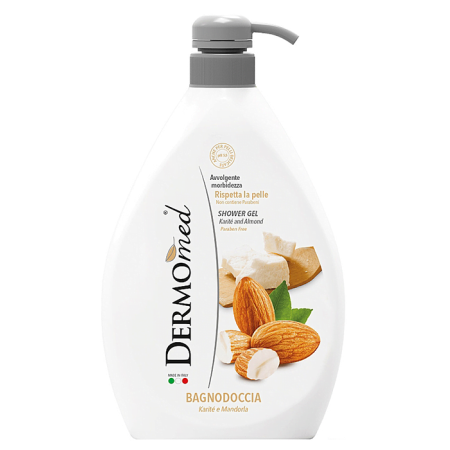 Dermomed Sapun-crema lichid Karite Migdale cu dozator 600ml  (CS2034) *out*