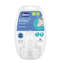 CHICCO tetina din silicon perfect 0M+  2 buc (2021) 20311