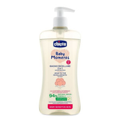 CHICCO gel de dus si sampon micelar Sensitive 500ml 10241