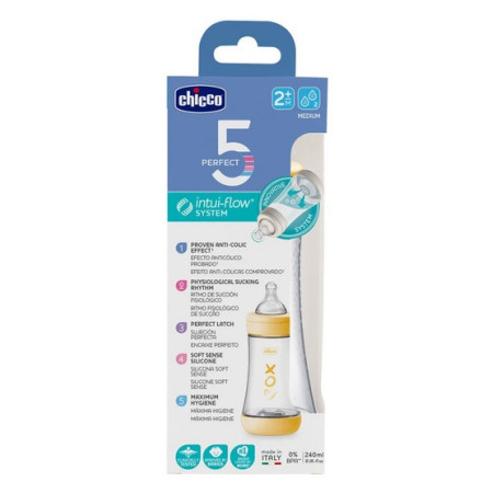 CHICCO biberon Perfect 5 UNI 240ml 2022330004	