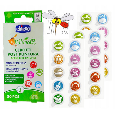 CHICCO Anti-tintar Stickere dupa piscaturi de tantari N30 12077