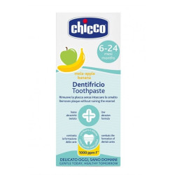 CHICCO pasta de dinti mar-banana  6-24M  cu flour 2025 1210