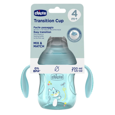 CHICCO cana de tranzitie 4M+ BLUE  2025  691125