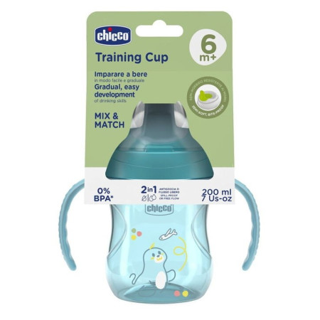 CHICCO cana de tranzitie 6M+ BLUE  2025  692125