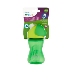 Avent Cana cu pai flexibil Boy 300ml 12m+ (SCF798/01)