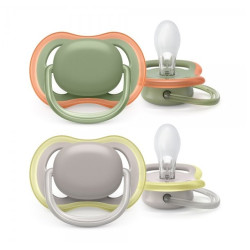Avent Ultra Air Suzete din silicon  6-18m 2 buc  SCF085/20