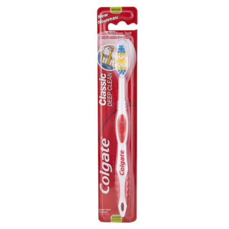 Colgate Classic Deep Clean periuta de dinti Medium  1 buc.