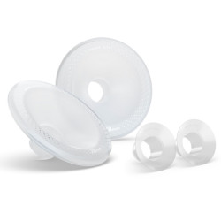 Avent Protectii si insertii mari pentru pompa hands-free SCF552/11