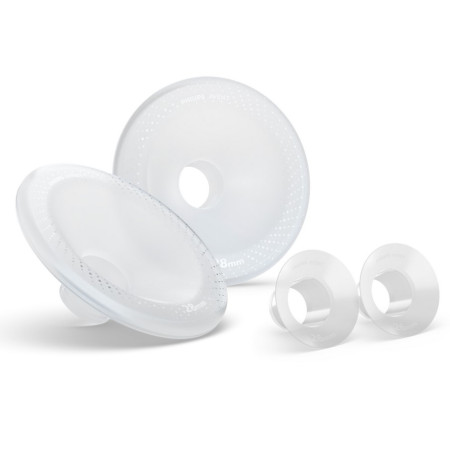 Avent Protectii si insertii mari pentru pompa hands-free SCF552/11