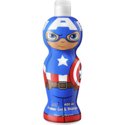 Air-Val Captain America gel de dus si sampon 2in1 400ml P009053