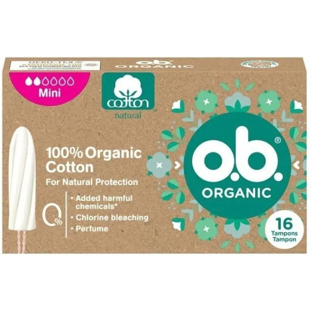 OB Tampons Organic Mini N16