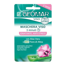 Geomar Masca p/u fata Hidratanta cu Aloe Vera 2x7,5ml 