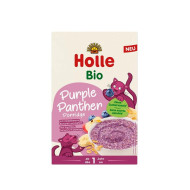 Holle Organic terci Purple Panther de ovaz cu afine,mere,banane (12 luni+) 200g