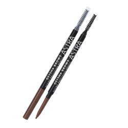 Astra Creion p/u sprancene cu pensula Geisha Brows 03-Brown 0,9g