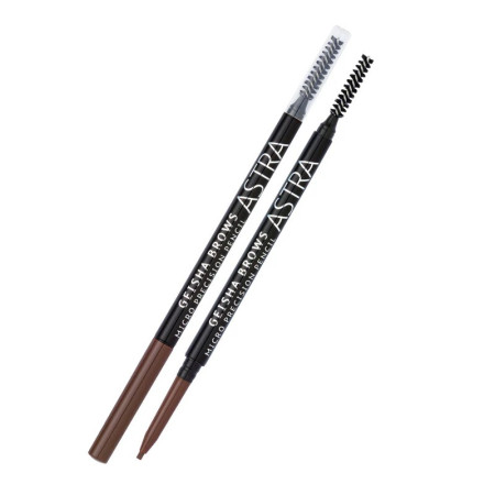 Astra Creion p/u sprancene cu pensula Geisha Brows 03-Brown 0,9g
