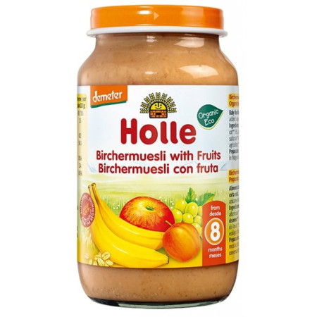 Holle piure cu muesli si fructe (8 luni+) Bio Organic 220g new