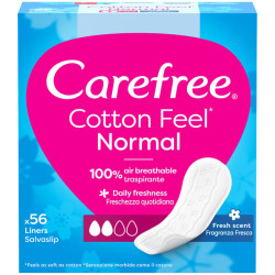 Carefree Cotton Feel Normal Fresh absorbante parfumate N56 (R)