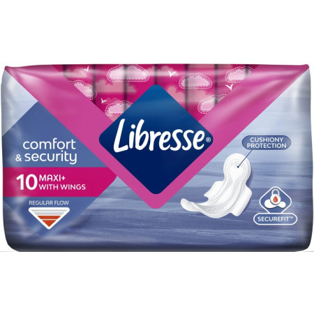Libresse absorbante critice Comfort & Security Maxi N10   (4 pic.)