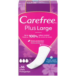 Carefree Large Plus Fresh absorbante parfumate N36
