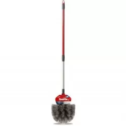 Tonkita Flokker Perie rotunda p/u praf cu maner extensibil din metal 150 cm (TK06910)