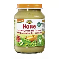 Holle piure de cartofi, mazare È™i dovlecel (6 luni+) Bio Organic 190g new