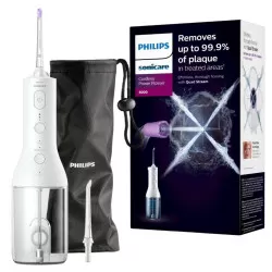 Philips Sonicare Cordless Power Flosser 3000 Irigator oral alb (HX3826/31)