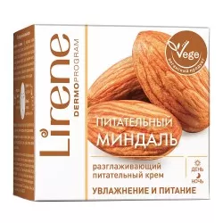 Lirene Hidratare-Nutritie Crema pt fata hranitoare cu efect de netezire cu extract de Ulei de Migdale 50ml  E07094