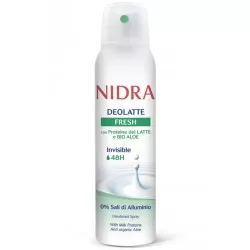 Nidra Deodorant Spray p/u femei Fresh Milk Proteins & Aloe 150ml