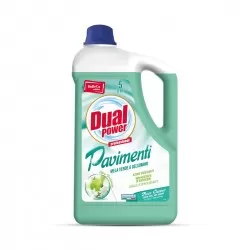 Dual Power Solutie p/u spalat pardosele universal Green Apple Jasmine 5L  (DP9026)