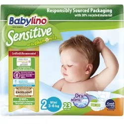 Babylino scutece Sensitive 2 (3-6kg) N23