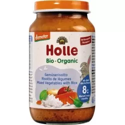 Holle piure de orez cu amestec de legume (8 luni+) Bio Organic 220g new