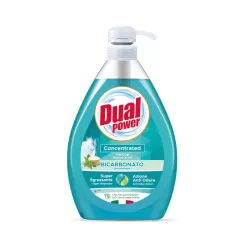 Dual Power Gel p/u spalat vase cu dozator Bicarbonate and Sage 1L  (LM9173)